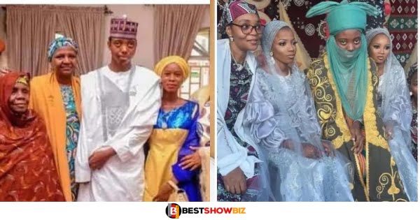 22 years old Nigerian Prince marries two wives on the same day (Photos)