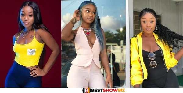 Efia Odo causes confusion on the internet with a half-naket* video of herself (watch)