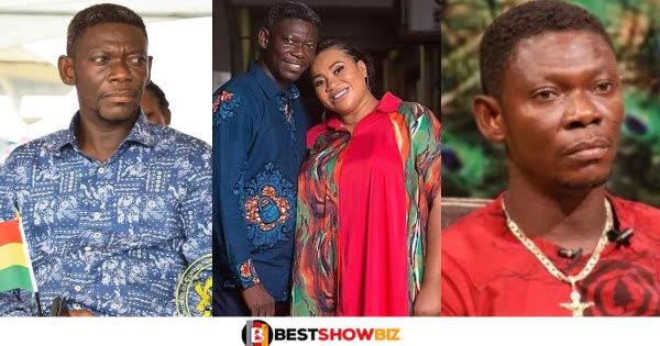 Agya Koo Finally Shows Off The Face Of His 2nd Wife For The First Time