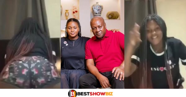 Continue to be yourself - John Mahama tells his 15-year-old daughter Farida after her leaked twerk video