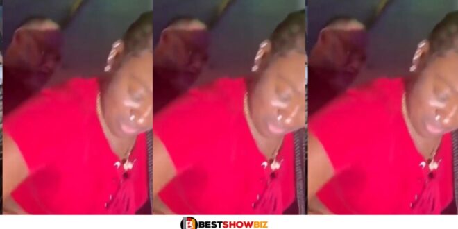 Old man spotted giving a slay queen hard grinding at a party (watch video)