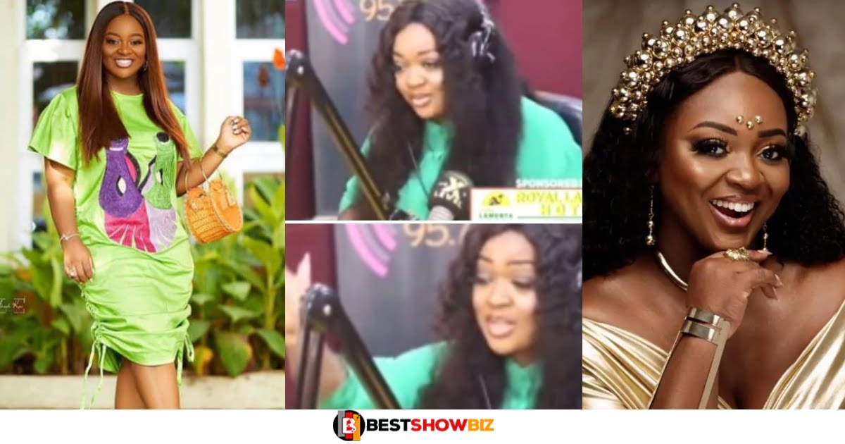 Jackie Appiah Struggles To Speak Twi In New Video; Narrates How Her Mother Shared Her Clothes To Area Boys