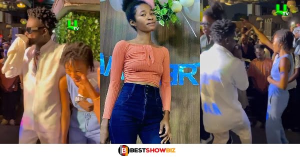Kuami Eugene performs on stage with his househelp, Mary (watch video)