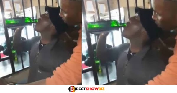 Man dïes instantly after drinking an entire bottle of Alcohol just to win £10