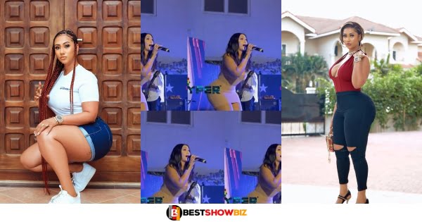 Mona4real thrills fans as she performs with a live band (video)