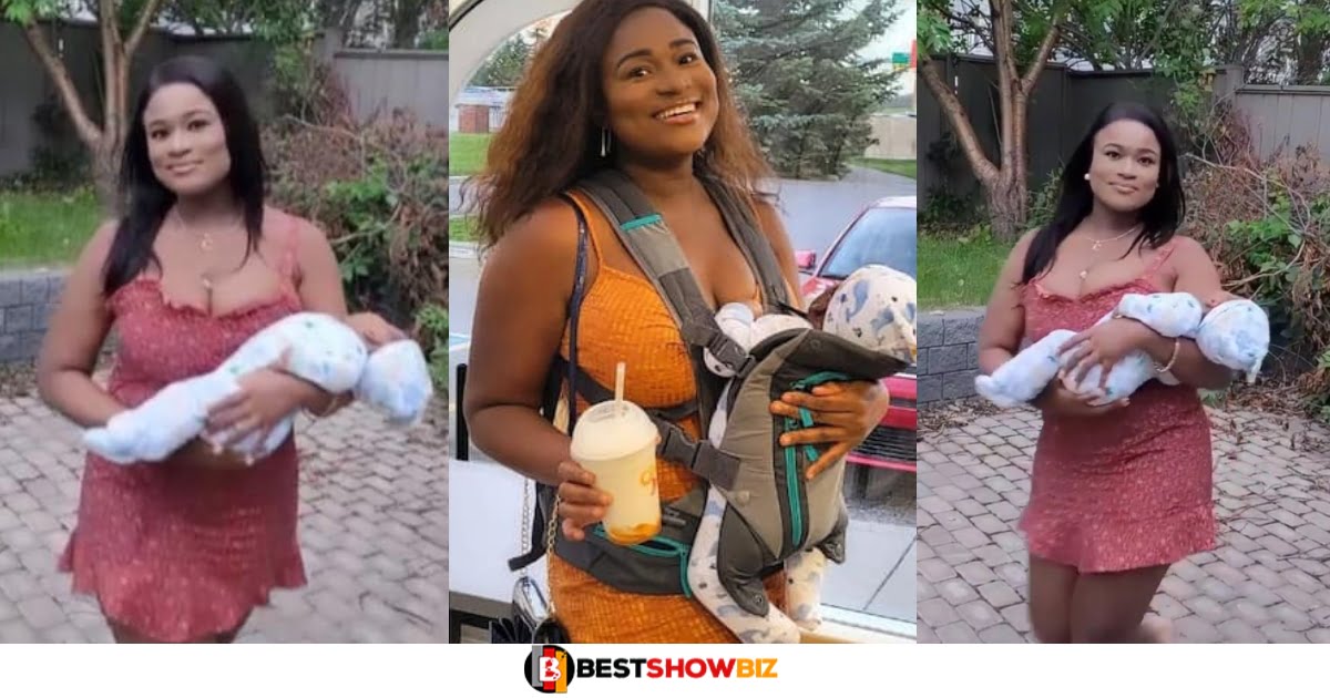 New Christabel Ekeh Shows Off The Face Of Her Baby Boy In New VIDEO