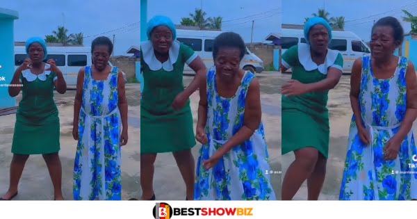 New Video Of Asantewaa Dancing With Her Lookalike Grandma Stirs Online (Watch)