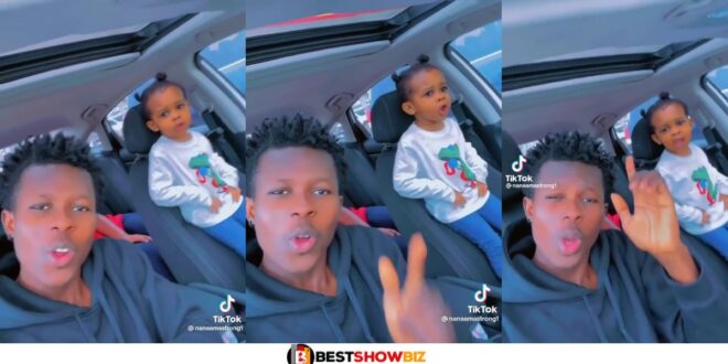 New Video Of Strongman And His Cute Daughter Rapping Together Stuns Netizens