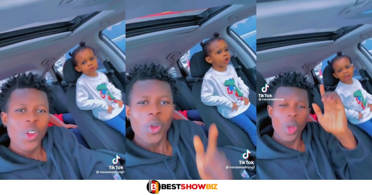 New Video Of Strongman And His Cute Daughter Rapping Together Stuns Netizens
