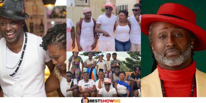 Reggie Rockstone Flaunts Big Beautiful Family To The World For The First Time (Video)