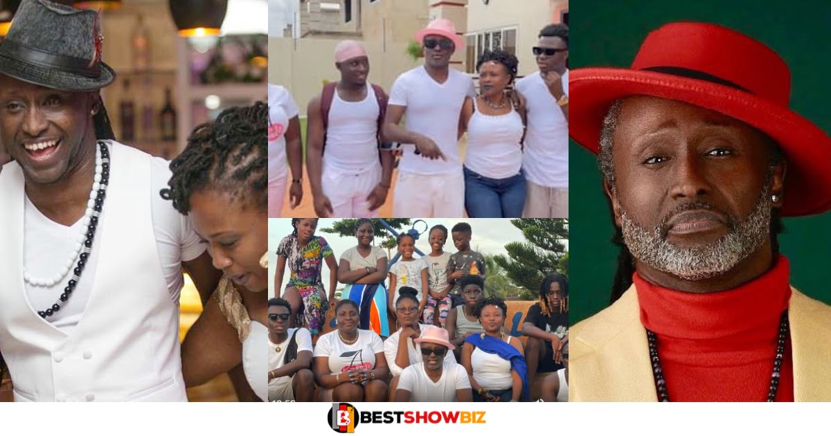 Reggie Rockstone Flaunts Big Beautiful Family To The World For The First Time (Video)