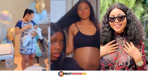 See Video Of Regina Daniels When She Was 7 Months Pregnant (watch)