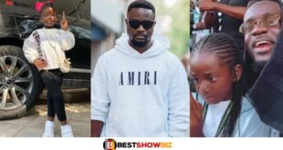 Sarkodie's Daughter Turns Stylist and Offers Him A Nice Fashion Tip In A New Video