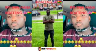 Tears Flow As Young Ghanaian Man Living In UK Dies After Being Stᾶbbed By His Girlfriend (Photos)