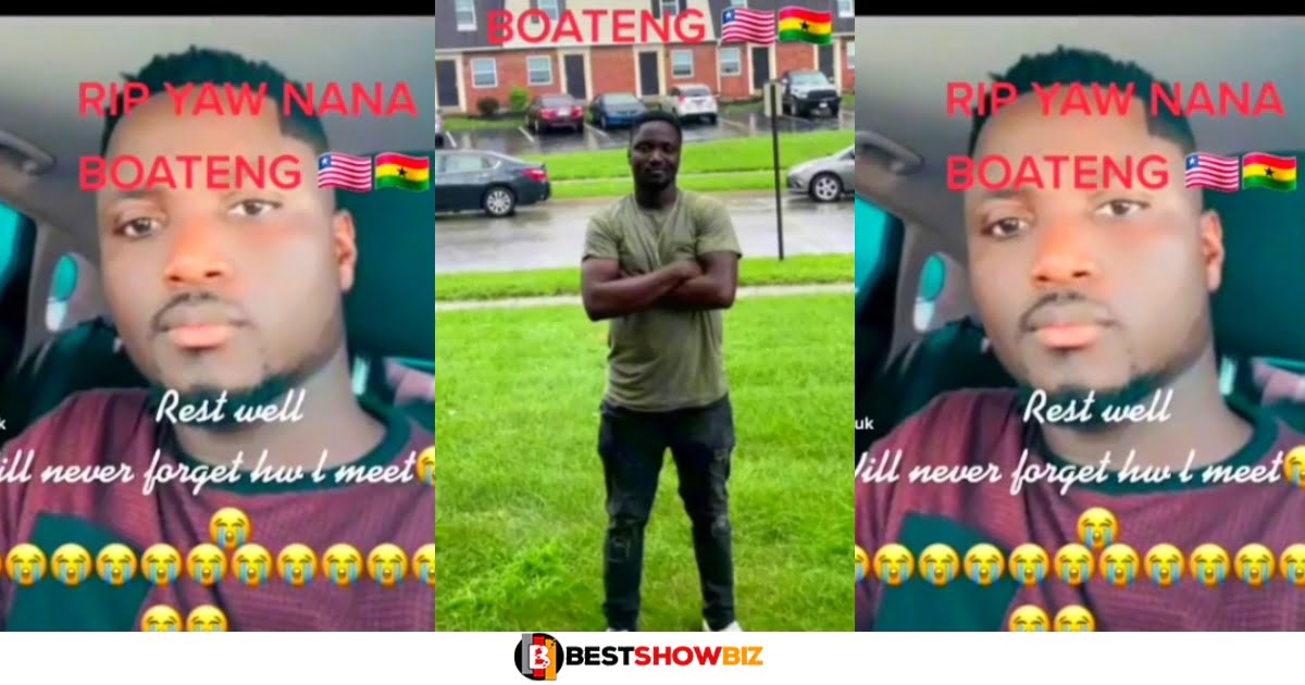 Tears Flow As Young Ghanaian Man Living In UK Dies After Being Stᾶbbed By His Girlfriend (Photos)
