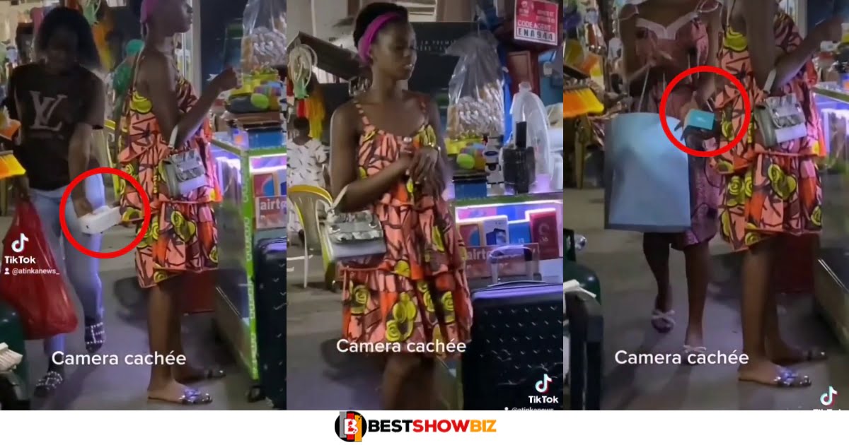 Three Slay Queens robs a market woman with skills in broad daylight (Video)