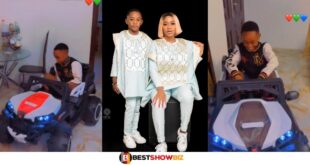 (Video) Akuapem Poloo Surprises Her Son With A Brand New Car On His Birthday