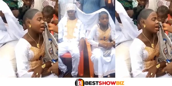 Video Of A Teenage Girl Crying On Her Wedding Day As She Is Forced To Marry An Old Man Surfaces