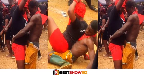 Watch How A Young Man Was Spotted Grinding A Lady At A Funeral