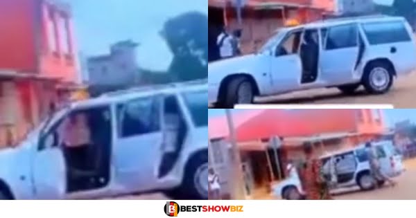 Unbelievable: Dead Body moves hearse vehicle that was carrying it without the driver (watch video)