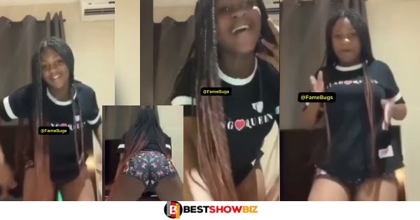 Video of Farida; John Mahama's Daughter tw3rk!ng wild on snap chat causes stir online (watch)