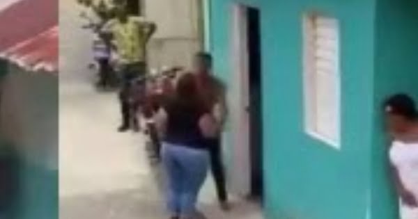 Watch Video Of How A Man Helped His Side Chick To Escape From His Wife