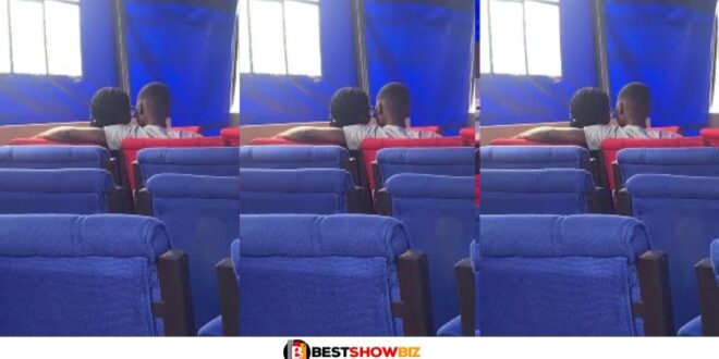 (Video) See What This Couple Were Caught Doing In Church