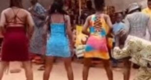 4 Ladies engage in twërkîng competition at the market (watch video)