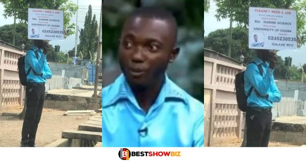 "People laughed at me, but i have received calls from over 50 companies"- Viral Unemployed graduate speaks (video)