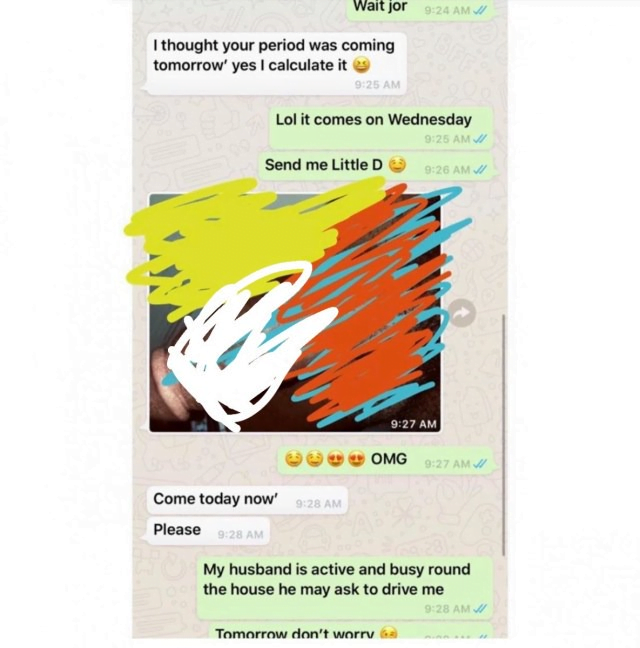 "What did I do to you to deserve this"- man cries after seeing his wife send her nvd3s to another man on WhatsApp