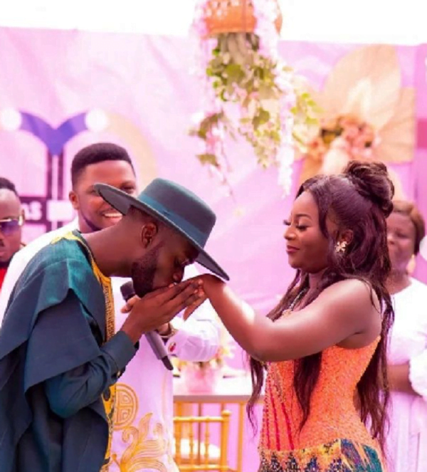 See photos and videos from the wedding of TV presenter, JKD
