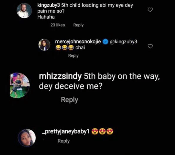 5th Baby On The Way; Reactions As Mercy Johnson Spotted With A Baby Bump In New Video