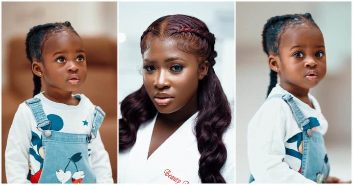 See some photos of the beautiful daughters of Fella Makafui, Kelvin boy and Strong man.