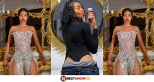 Popular slay queen spotted tw3rk!ng on a busy street whiles people watch (video)