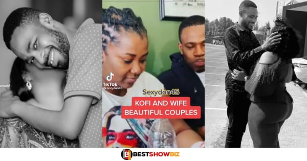 See the beautiful face of Kofi Adoma's wife (video)
