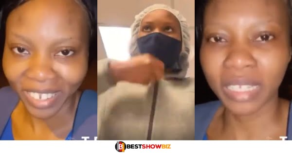 Nigerian Lady in Canada says it is not easy there as she has to wake up at 5 am to go to work (video)￼￼
