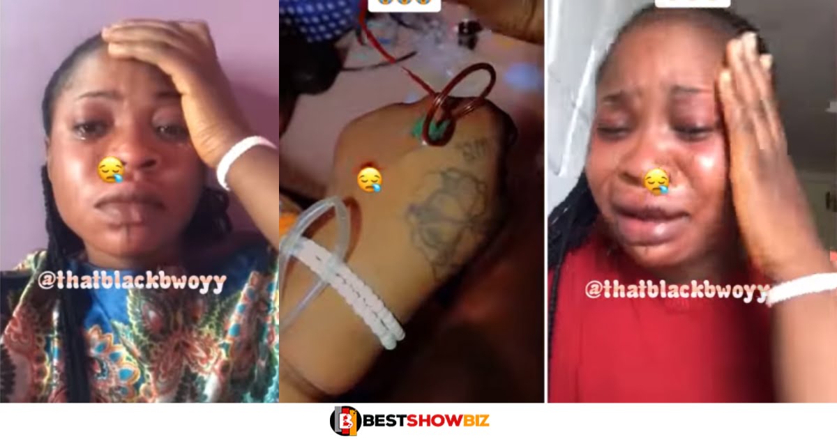 "I will never fall in love again"- Lady vows after taking po!soned because of broken heart (video)