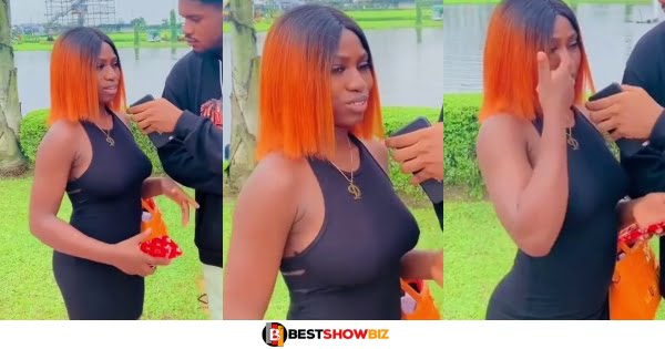 "My best friend got pregnant for my boyfriend after I introduced her to him" - Lady shares her heartbreak story (video)