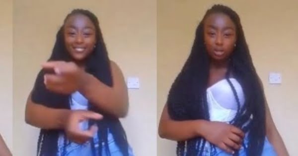 Beautiful lady with big hips causes confusion on Instagram after showcasing her perfect body in a new video (watch)