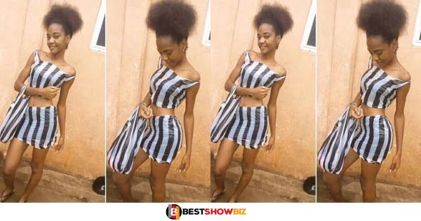 Fashion or mᾰdness? Slay queen goes viral for wearing Polythene bags as clothes