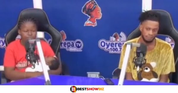 "I don't care and i don't feel ashame that two men slept with me whiles I was pregnant"- 18 years old girl reveals on live radio (video)