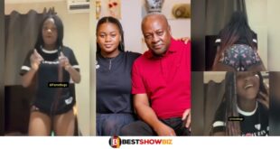 'Be yourself and don't mind what people say"- Mahama encourages his daughter after tw3rk!ng video goes viral