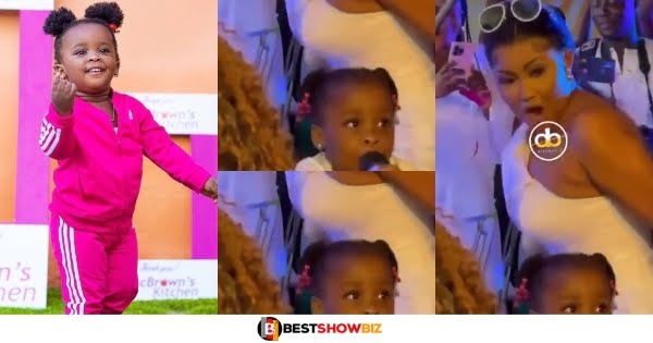 Watch beautiful video of Baby Maxin Performing Buga at her grandmother's birthday party (video)