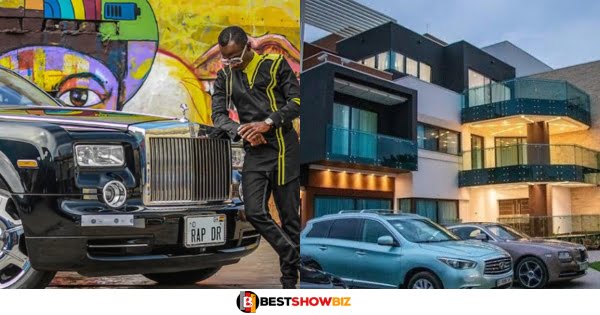 Okyeame Kwame Unveils His New Mansion (watch video)
