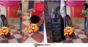 Pastor caught by members ch()ping Female Choir Leader in church (watch video)