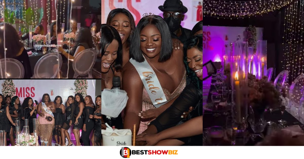 See the first video and photos from Tracey Boakye's bridal shower which took place last night.