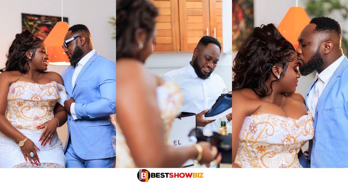 'Tracey Boakye will be sponsoring the wedding with her own money because her husband-to-be won't be able to finance the expensive wedding she wants.'