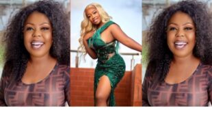 New Video: Afia Schwarzenegger and Shugatiti Caught Deep Kissing At One Corner During Tracey Boakye's Party