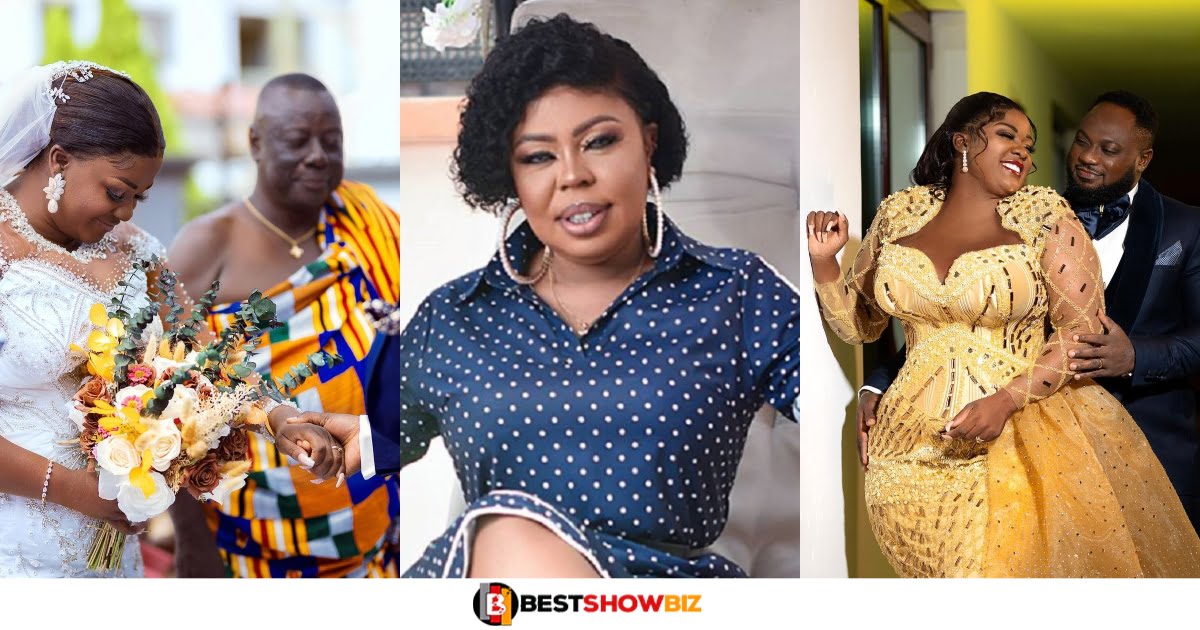 "Tracey Boakye's husband was engaged to another woman for 10 years"- Afia Schwarzenegger exposes (watch video)