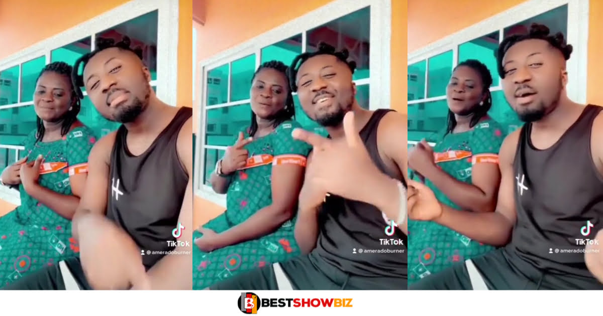 Beautiful Video Of Amerado And His Mother Singing His New Song Stir Online